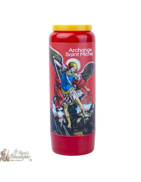  Novenas velas rojas a San Miguel - Oración francés
