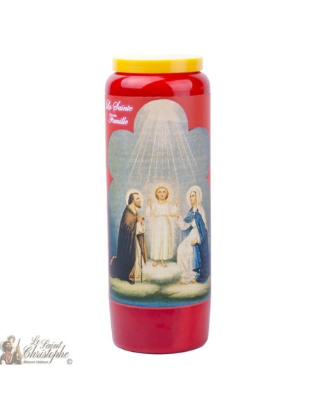 Rode Kaarsen Novenas naar Heilige Familie  - Frans Prayer