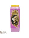 Pink Candles Novenas to Saint Rita  - French Prayer