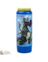 blue Candles Novenas to Saint George – french Prayer