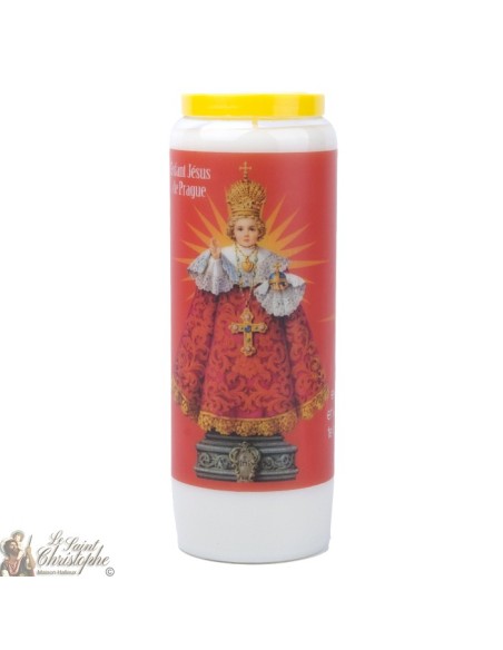 Bougies Neuvaines au Petit Jésus de Prague -2- prière Français 