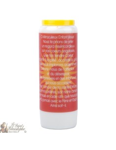 Candles Novenas to Infant Jesus of Prague -2-  French Prayer 2
