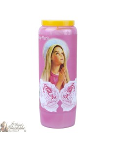 Roze Kaarsen Novenas naar Maria - Frans Prayer