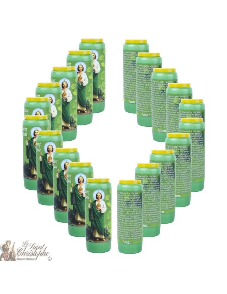  Novenas velas verde a San judas - Oración francés