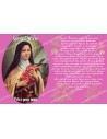 Adesivo francese  con la preghiera - Santa Theresa