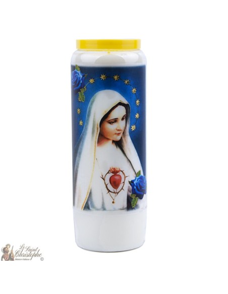 Bougies Neuvaines à  Fatima - prière Anglais