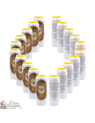 Candles Novenas to Holy Spirit  - english Prayer
