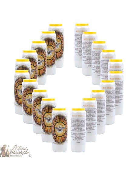 Candele Novene a Spirito Santo  - Preghiera inglese