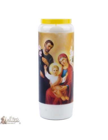 Candles Novenas to Holy Family - english Prayer
