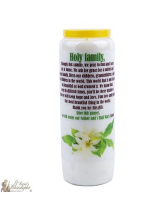 Candele Novene a Sacra Famiglia  - Preghiera inglese 2