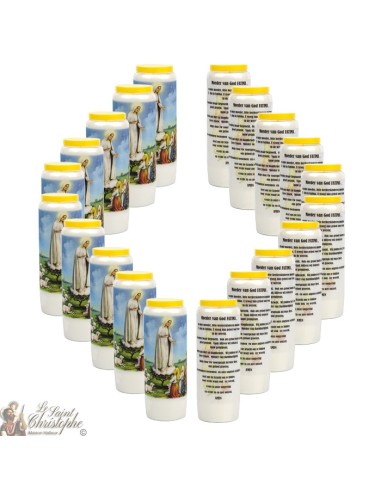 Candles Novenas to Fatima  – dutch Prayer