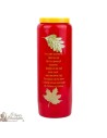 Novenas red candles to person lost French text -1-