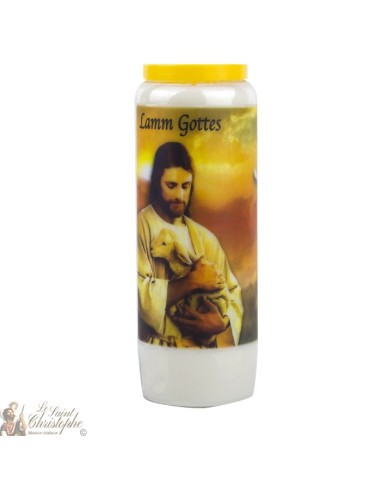 Velas Novena a  Cordero de Dios - Oración alemán