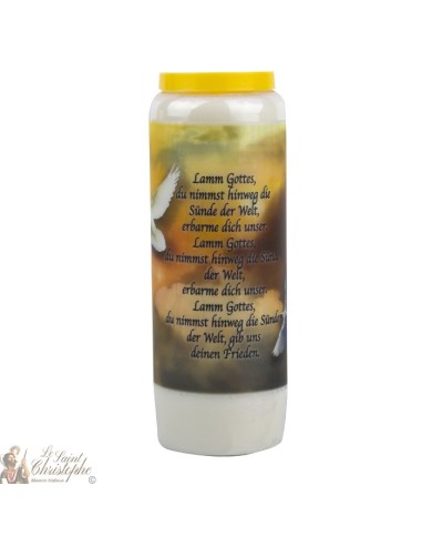 Candles Novenas Lamb of God – german  Prayer