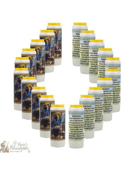 Velas Novena por las almas del purgatorio - Oración alemán