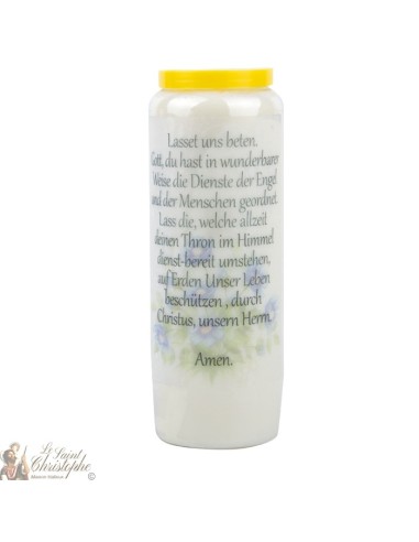 Candles Novenas for the guardian angel – german  Prayer