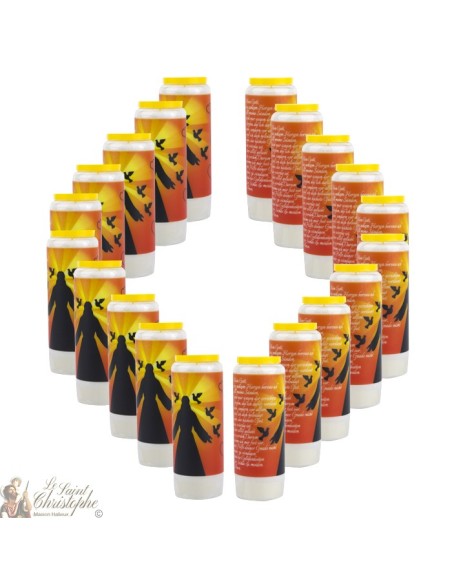 Bougies Neuvaines prière à Dieu - prière allemand -2