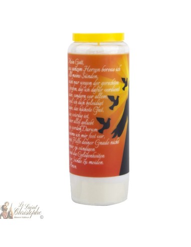 Bougies Neuvaines prière à Dieu - prière allemand -2