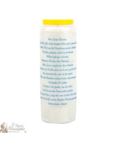 Candles Novenas for Resurrected Christ – german  Prayer 2