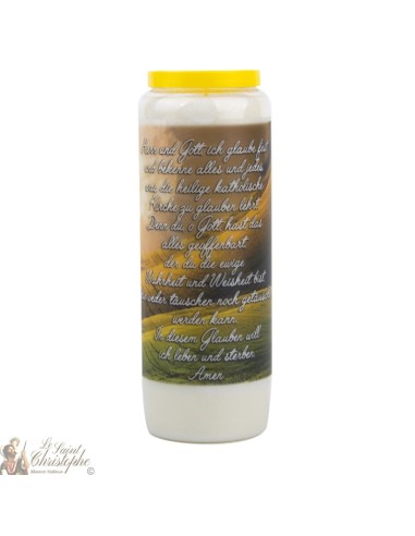 Velas Novena oración a Dios  - Oración alemán - 3