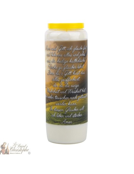 Candles Novenas prayer to God – german  Prayer - 3