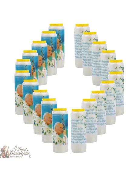 Candles Novenas for John Paul II – german  Prayer - 2
