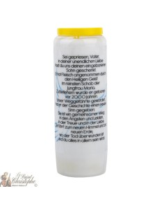 Candele Novene a Giovanni Paolo II - Preghiera tedesco  2